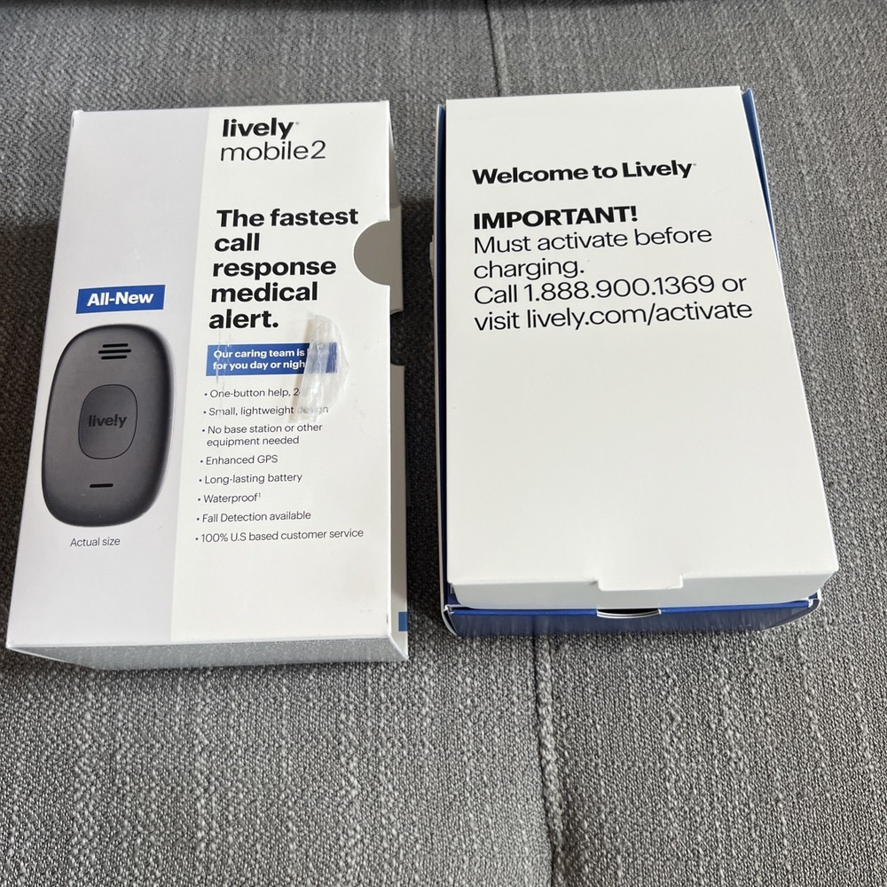 Lively Mobile2 All-in-One Medical Alert Device